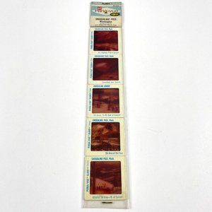 Vintage GAF Pana-Vue Slides Snoqualmie Pass Washington‎ Cascade Lot of 5 PV134A